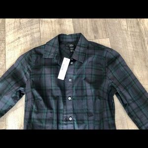 NWT J.Crew 00P Slim Fit Checkered Shirt